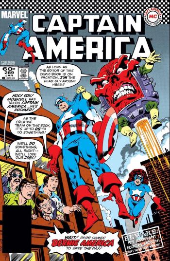 Couverture de l'album Captain America (US - série 1) - 289. Tomorrow, the World?