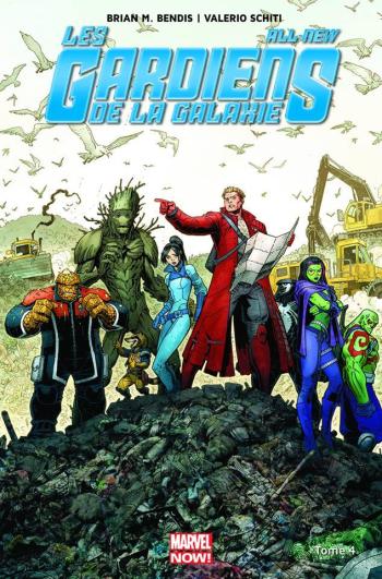 Couverture de l'album All-New Les Gardiens de la Galaxie (Marvel Now!) - 4. Cloués au sol