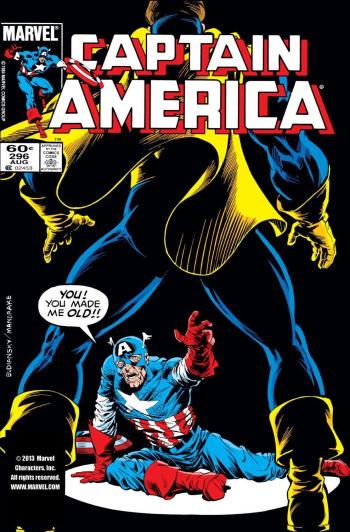 Couverture de l'album Captain America (US - série 1) - 296. Things Fall Apart!