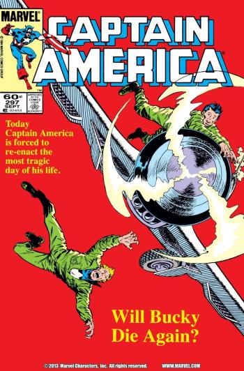 Couverture de l'album Captain America (US - série 1) - 297. All My Sins Remembered!