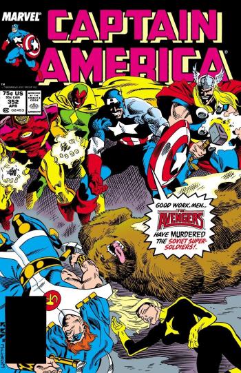 Couverture de l'album Captain America (US - série 1) - 352. Refuge