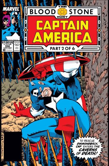 Couverture de l'album Captain America (US - série 1) - 358. Bones of Contention