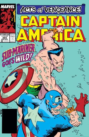 Couverture de l'album Captain America (US - série 1) - 365. Submission