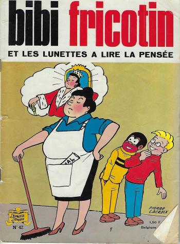 Couverture de l'album Bibi Fricotin - 42. Bibi Fricotin et les lunettes à lire la pensée