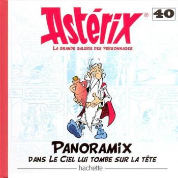 Couverture de l'album Astérix - La Grande Galerie des personnages - 40. Panoramix dans Le Ciel lui tombe sur la tête