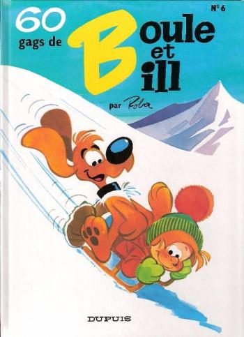 Couverture de l'album Boule & Bill - 6. 60 gags de Boulle et Bill
