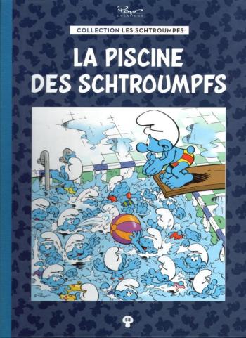 Couverture de l'album Les Schtroumpfs (Collection Hachette) - 58. La piscine des Schtroumpfs