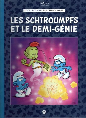 Couverture de l'album Les Schtroumpfs (Collection Hachette) - 59. Les Schtroumpfs et le demi-génie