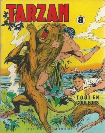 Couverture de l'album Tarzan (1ère série - Couleur) - 8. Tome 8