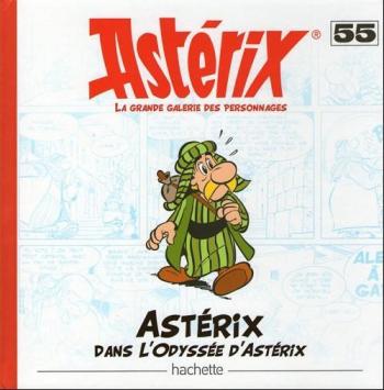 Couverture de l'album Astérix - La Grande Galerie des personnages - 55. Astérix dans L'odyssée d'Astérix