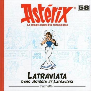 Couverture de l'album Astérix - La Grande Galerie des personnages - 58. Latraviata dans Astérix et Latraviata