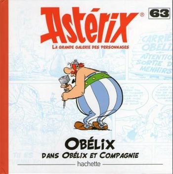 Couverture de l'album Astérix - La Grande Galerie des personnages - 63. Obélix dans Obélix et compagnie