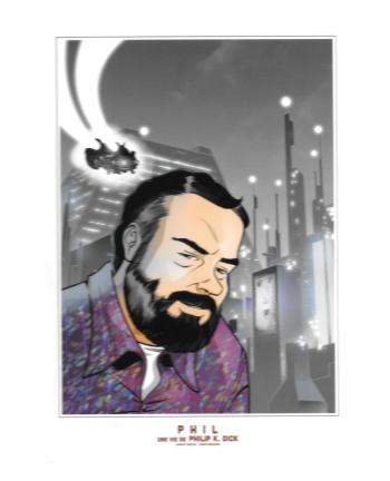 Couverture de l'album Phil - Une vie de Philip K. Dick (One-shot)