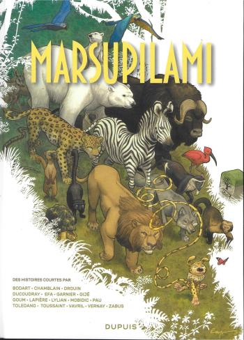 Couverture de l'album Marsupilami par - 2. Des Histoires courtes du Marsupilami par...