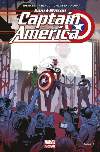 Couverture de l'album Captain America - Sam Wilson - 3. Qui mérite le bouclier