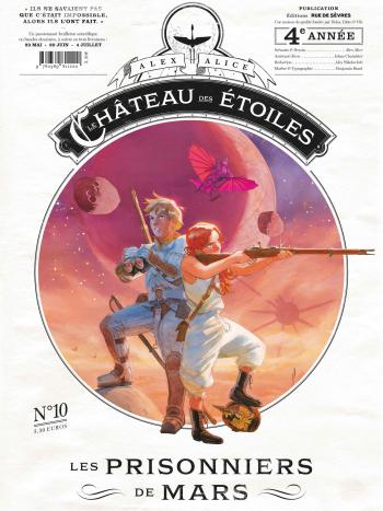 Couverture de l'album Le Château des étoiles (Gazette) - 10. Les Prisonniers de Mars
