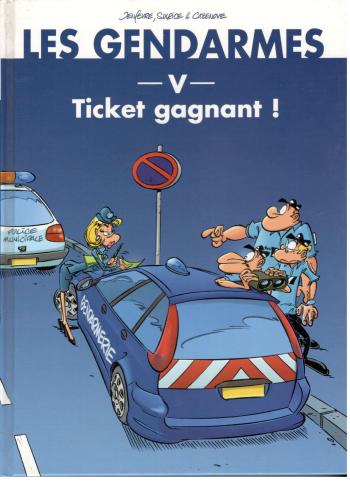 Couverture de l'album Les Gendarmes - 11. Ticket gagnant