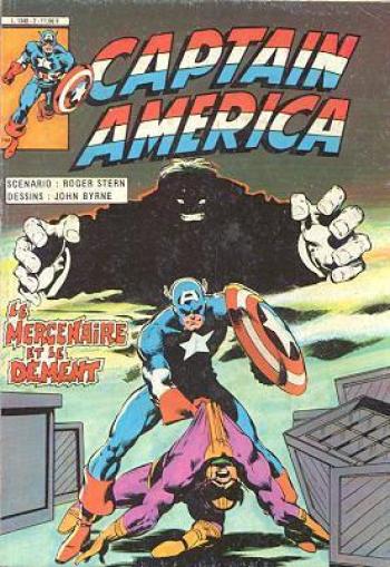Couverture de l'album Captain America (Aredit/Artima 2e série) - 2. Le mercenaire et le dément