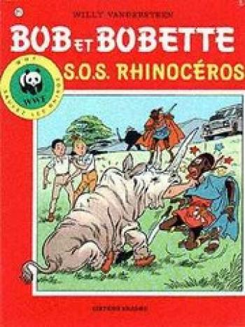 Couverture de l'album Bob et Bobette - 221. S.O.S. rhinocéros