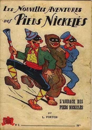 Couverture de l'album Les Pieds Nickelés (3e série - 1946-1988) - 6. L'Audace des Pieds Nickelés