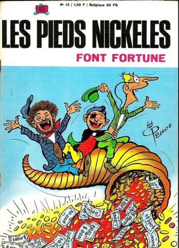 Couverture de l'album Les Pieds Nickelés (3e série - 1946-1988) - 12. Les Pieds Nickelés font fortune