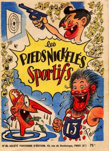 Couverture de l'album Les Pieds Nickelés (3e série - 1946-1988) - 13. Les Pieds Nickelés sportifs