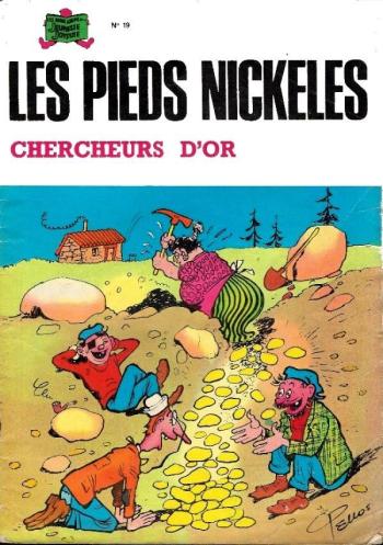 Couverture de l'album Les Pieds Nickelés (3e série - 1946-1988) - 19. Les Pieds Nickelés chercheurs d'or