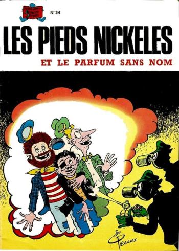 Couverture de l'album Les Pieds Nickelés (3e série - 1946-1988) - 24. Les Pieds Nickelés et le parfum sans nom