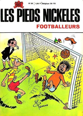 Couverture de l'album Les Pieds Nickelés (3e série - 1946-1988) - 28. Les Pieds Nickelés footballeurs