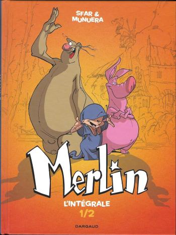 Couverture de l'album Merlin (Joann Sfar) - INT. Merlin - intégrale T1/2
