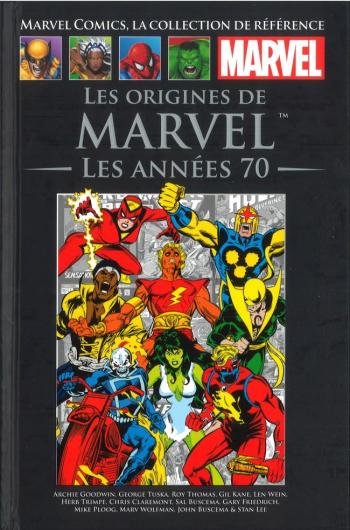 Couverture de l'album Marvel Comics - La Collection de référence (Début de frise) - 16. Les Origines de Marvels - Les Années 70