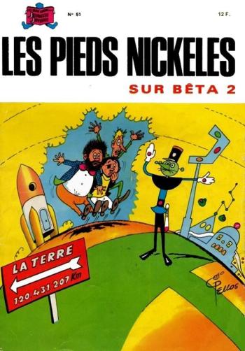 Couverture de l'album Les Pieds Nickelés (3e série - 1946-1988) - 51. Les Pieds Nickelés sur Bêta 2