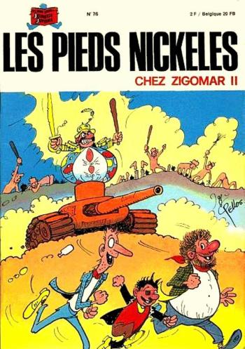 Couverture de l'album Les Pieds Nickelés (3e série - 1946-1988) - 76. Les Pieds Nickelés chez Zigomar II