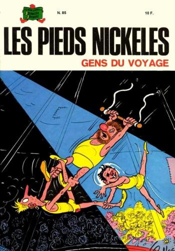 Couverture de l'album Les Pieds Nickelés (3e série - 1946-1988) - 85. Les Pieds Nickelés gens du voyage