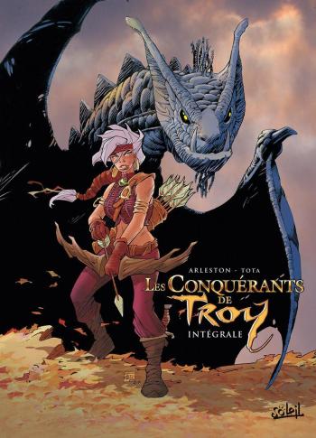 Couverture de l'album Les Conquérants de Troy - INT. Intégrale tomes 1 à 4