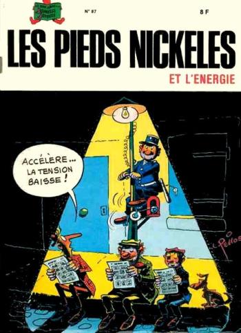 Couverture de l'album Les Pieds Nickelés (3e série - 1946-1988) - 87. Les Pieds Nickelés et l'énergie