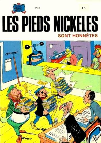 Couverture de l'album Les Pieds Nickelés (3e série - 1946-1988) - 88. Les Pieds Nickelés sont honnêtes