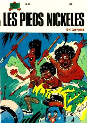 Couverture de l'album Les Pieds Nickelés (3e série - 1946-1988) - 92. Les Pieds Nickelés en Guyane