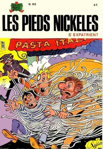Couverture de l'album Les Pieds Nickelés (3e série - 1946-1988) - 95. Les Pieds Nickelés s'expatrient