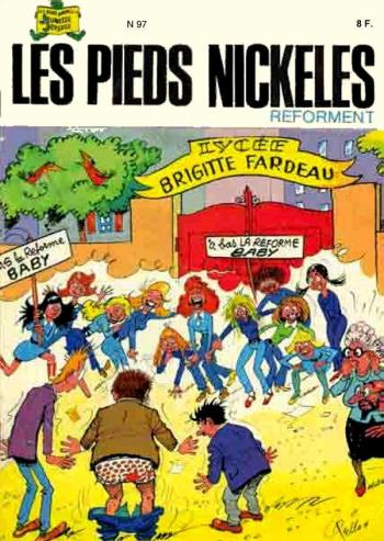 Couverture de l'album Les Pieds Nickelés (3e série - 1946-1988) - 97. Les Pieds Nickelés réforment