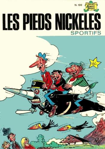 Couverture de l'album Les Pieds Nickelés (3e série - 1946-1988) - 100. Les Pieds Nickelés sportifs
