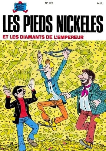 Couverture de l'album Les Pieds Nickelés (3e série - 1946-1988) - 122. Les Pieds Nickelés et les diamants de l'Empereur