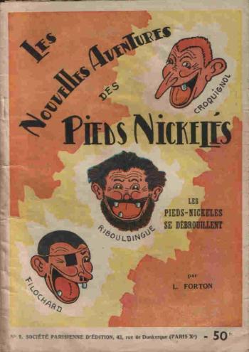 Couverture de l'album Les Pieds Nickelés (3e série - 1946-1988) - 1. Les Pieds Nickelés se débrouillent