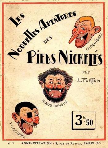 Couverture de l'album Les pieds Nickelés (2e série - 1929-1940) - 1. Les Pieds Nickelés se débrouillent