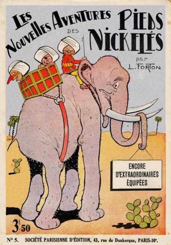 Couverture de l'album Les pieds Nickelés (2e série - 1929-1940) - 5. Encore d'extraordinaires équipées
