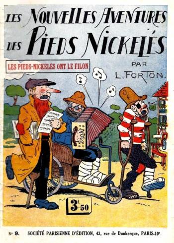 Couverture de l'album Les pieds Nickelés (2e série - 1929-1940) - 9. Les Pieds Nickelés ont le filon