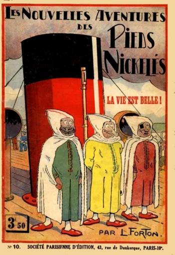 Couverture de l'album Les pieds Nickelés (2e série - 1929-1940) - 10. La Vie est belle
