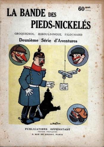 Couverture de l'album Les Pieds Nickelés (1re série - 1915-1917) - 2. Deuxième série d'Aventures