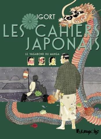 Couverture de l'album Les Cahiers japonais - 2. Le vagabond du manga: Un voyage dans l'empire des signes