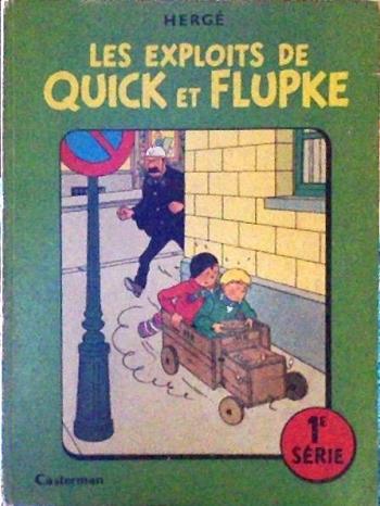 Couverture de l'album Les Exploits de Quick et Flupke - 1. 1e série